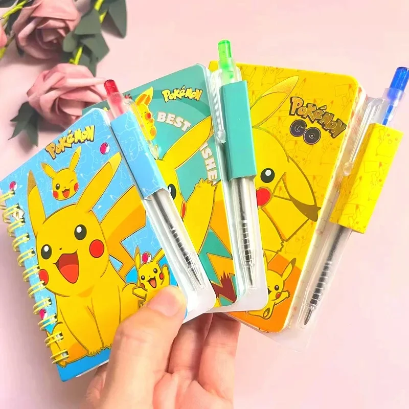 Meal Prep Notebook - دفتر ملاحظات بوكيمون بيكاتشو مع مجموعة