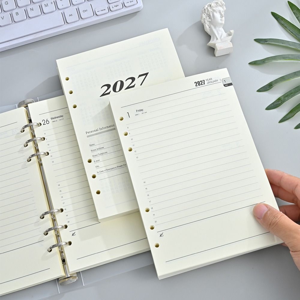 Meal Prep Notebook - دفتر ملاحظات ومخطط يومي A5 لعام