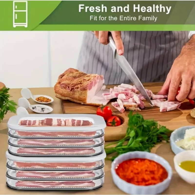 حاوية لحفظ اللحوم في الثلاجة،  - مراجعة Meal Prep Jars With Lids وسعره