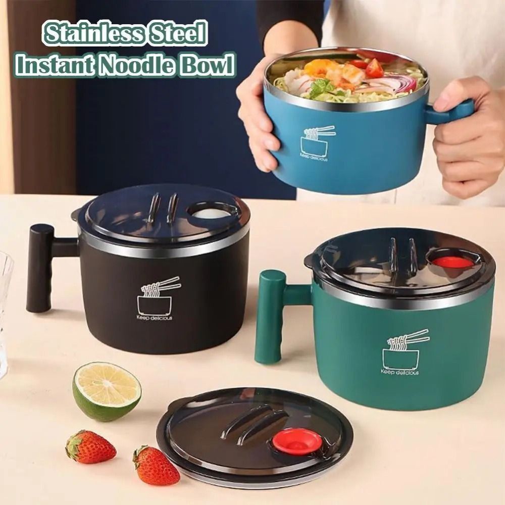 وعاء رامن محمول من الفولاذ الم - مراجعة Meal Prep Soup وسعره