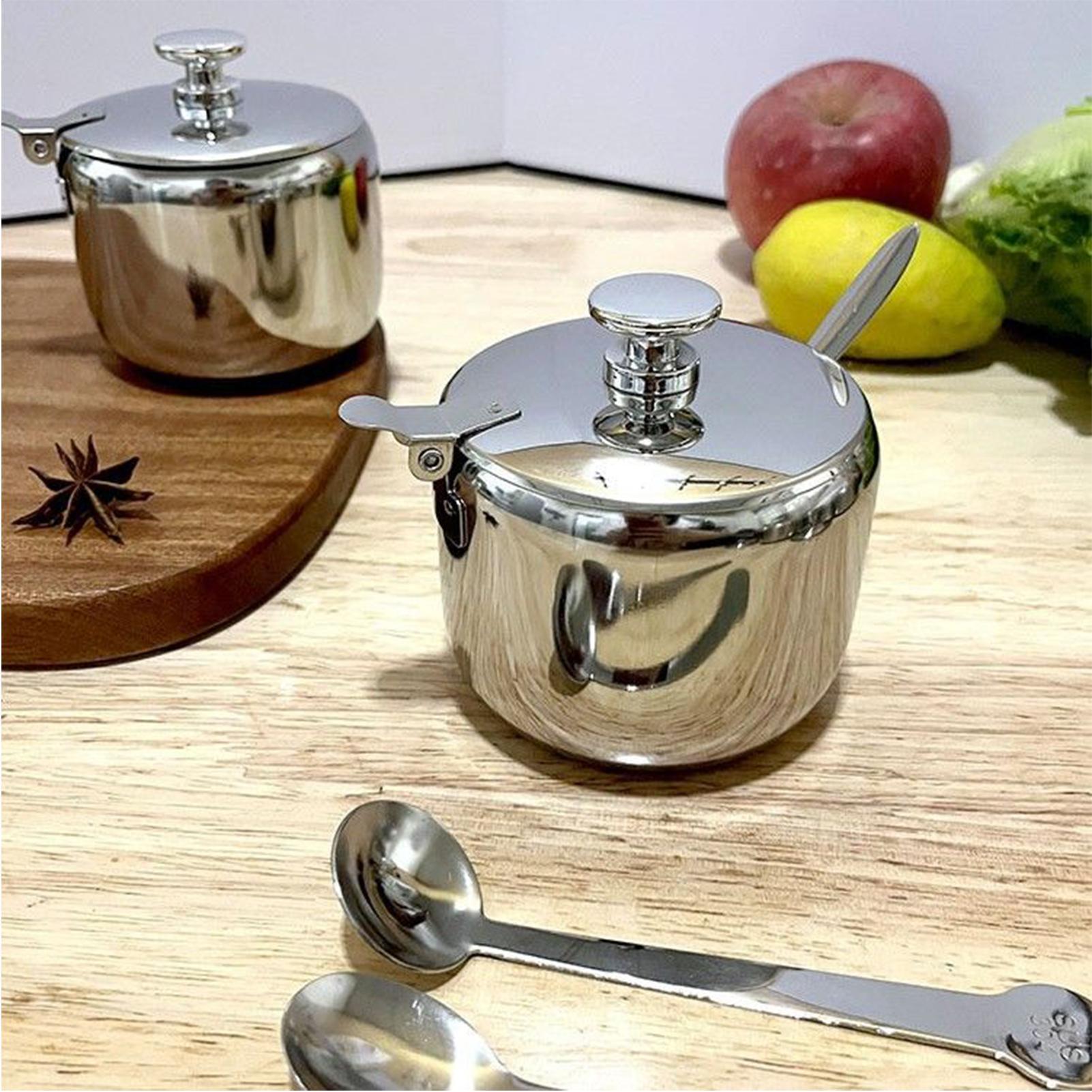 صندوق توابل للمطبخ، حاوية تخزي - مراجعة Meal Prep Jars With Lids وسعره