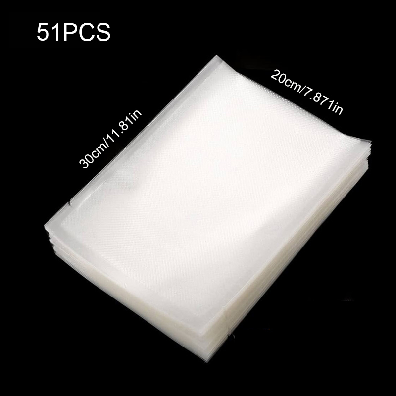 50 قطعة/مجموعة أكياس طعام مفرغ - مراجعة Meal Prep Vacuum Seal Containers وسعره