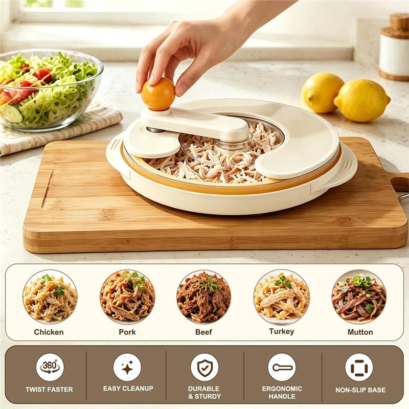 أداة تفكيك صدور الدجاج اليدوية - مراجعة Meal Prep Chicken Breast وسعره