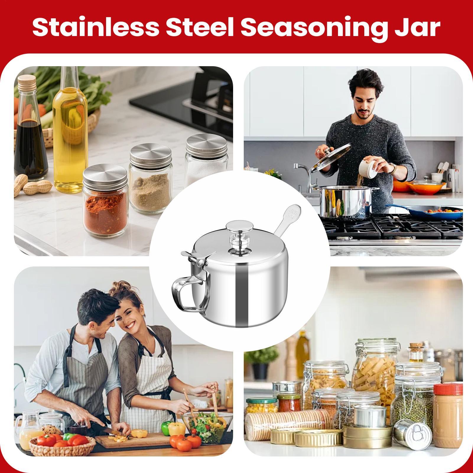 وعاء تخزين التوابل مع ملعقة، و - مراجعة Meal Prep Jars With Lids وسعره