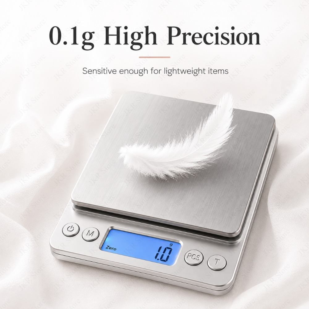 ميزان مطبخ رقمي من الفولاذ الم - مراجعة Portion Scale Digital وسعره
