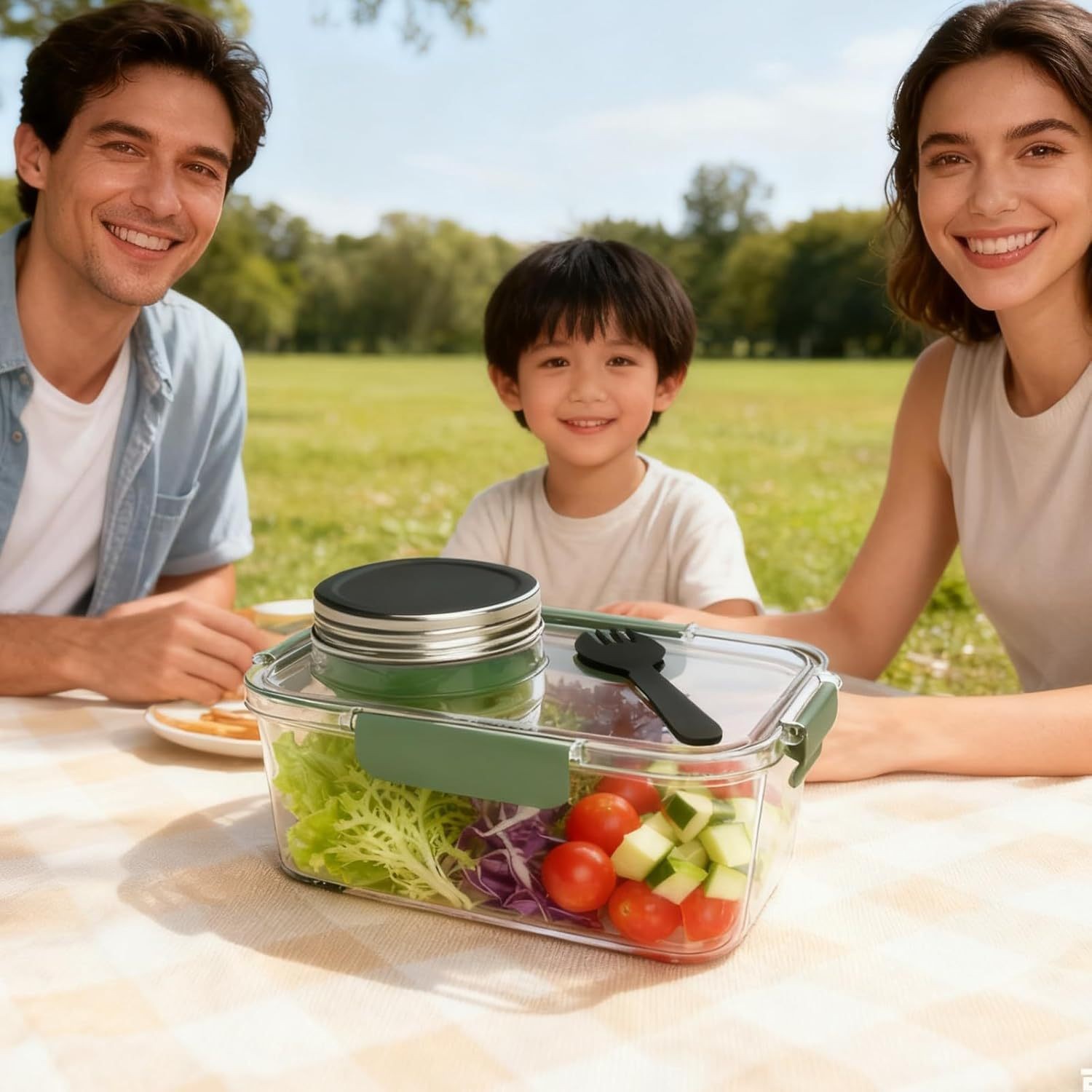 جرة جراب الطاقة الشمسية، حاويا - مراجعة Meal Prep Jars With Lids وسعره