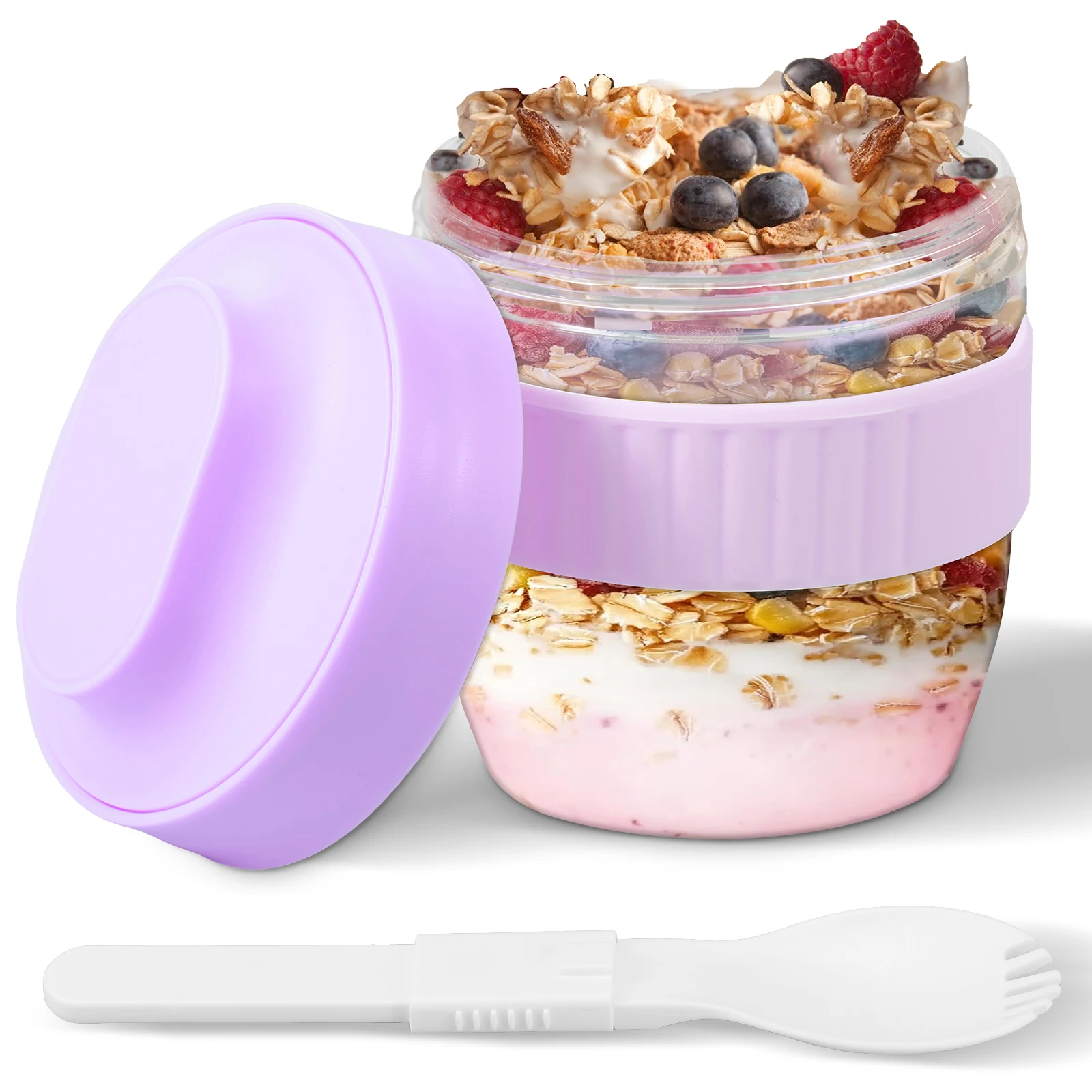 وعاء للشوفان المخفوق مزدوج الط - مراجعة Meal Prep Oatmeal وسعره