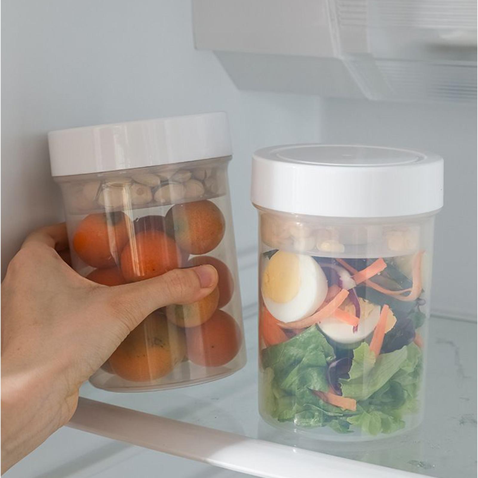 برطمانات السلطة مع أغطية إعداد - مراجعة Meal Prep Jars With Lids وسعره