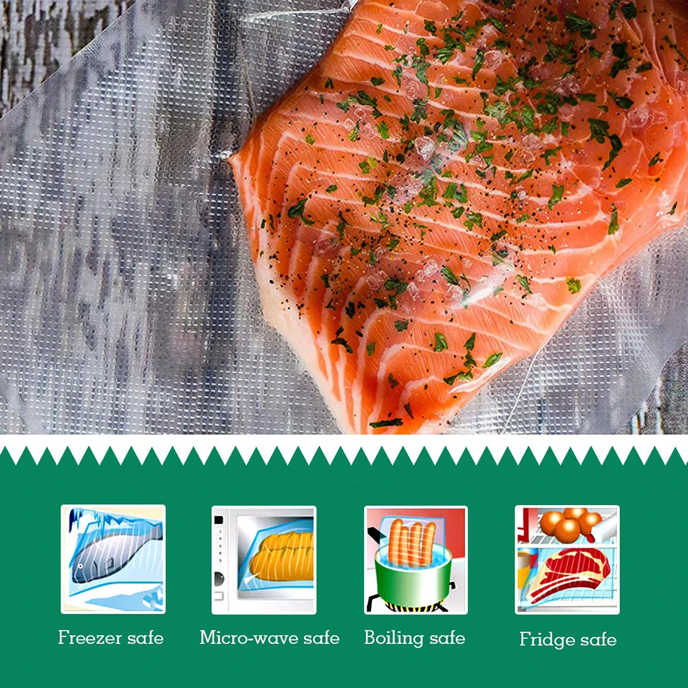 أكياس Sous Vide لآلات التعبئة  - مراجعة Meal Prep Vacuum Seal Containers وسعره